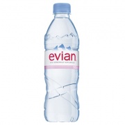 Evian / Эвиан 0.5 литра, без газа, пэт, 24шт. в уп.
