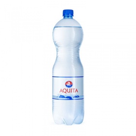 Вода Aquita 1.5 литра, газ, пэт, 6 шт. в уп.