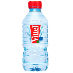 Вода Vittel / Виттель 0.33 литра, без газа, пэт, 24шт. в уп.