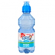 Вода Агуша 0.33 литра, без газа, пэт, 12шт. в уп.
