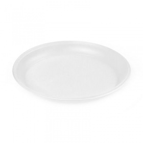 Тарелка десертная белая 165 мм, 100 шт. в уп.
