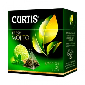Чай Curtis зеленый Fresh Mojito 20 пирамидок