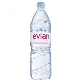 Evian / Эвиан 1.5 литра, без газа, пэт, 6шт. в уп.