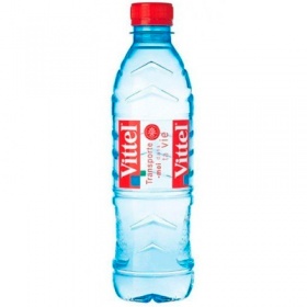 Вода Vittel / Виттель 0.5 литра, без газа, пэт, 24шт. в уп.