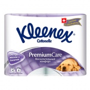 Туалетная бумага Kleenex Cottonelle Premium Care 4 слоя(4шт.)
