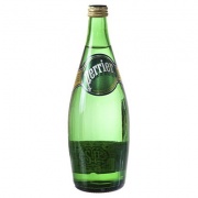 Вода Perrier / Перье 0.75 литра, газ, стекло, 12шт. в уп.